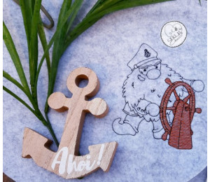 Stickdatei - Seebär Gnom 1